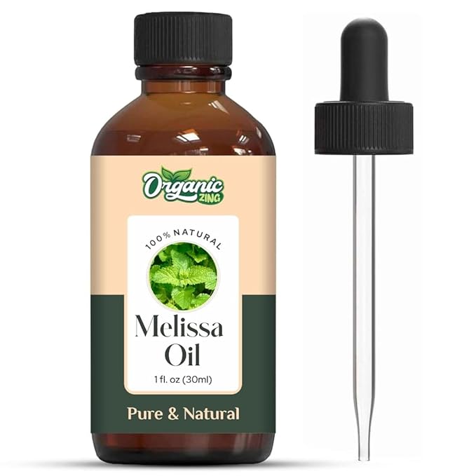 Organic Zing Melissa (Melissa Officinalis) Oil | Essential Oil - 30 Ml
