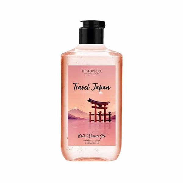 The Love Co. Travel Japan Body Wash Shower Gel - 250 ml