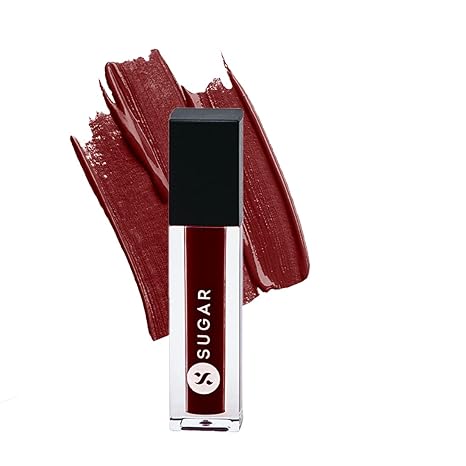 Sugar Cosmetics Smudge Me Not Mini Liquid Lipstick Brazen Raisin - 1.1 ml