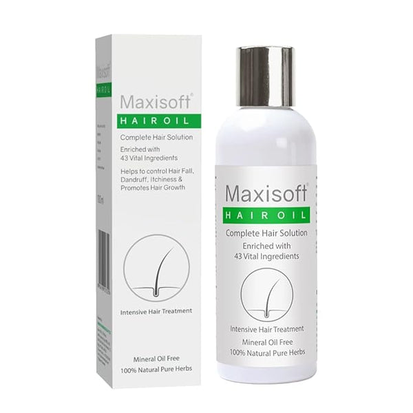 Maxisoft Hair Oil | Reduces Hair Fall, Dandruff & Promotes Hair Growth - 100 Ml
