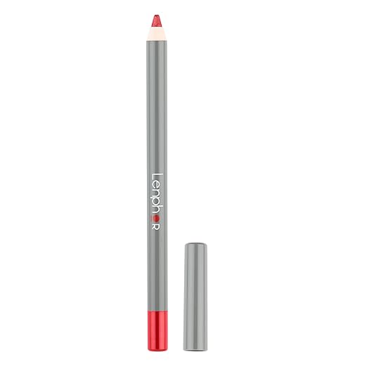 Lenphor Rebel Lip Liner Pencil Water resistant& Long Lasting Lover Red - 1.2 gms