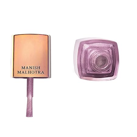 MyGlamm Manish Malhotra Beauty Gel Finish Nail Lacquer Fuschia Dreams (Purple) - 12 ml