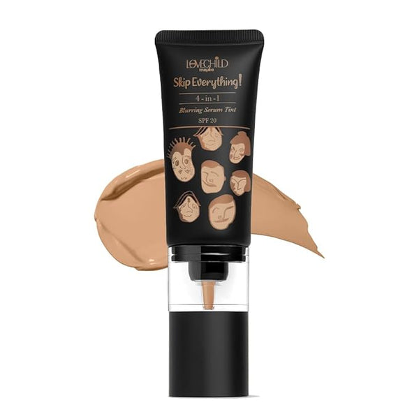 Lovechild Masaba Skip Everything 4 In 1 Serum Skin Tint Quirky Queen (Biscuit) - 30 ml