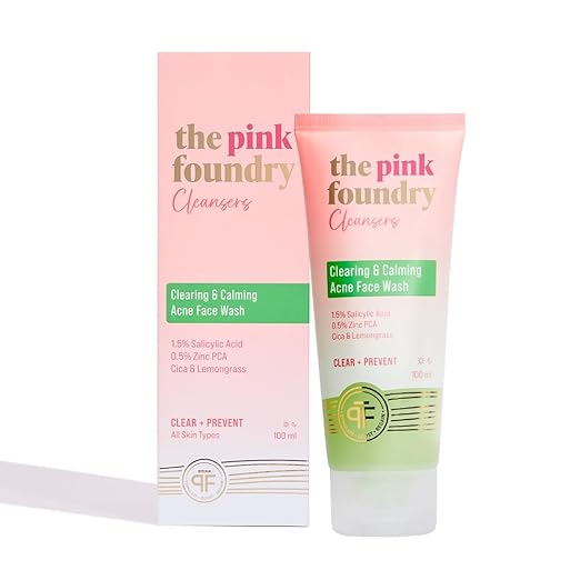 The Pink Foundry Acne Face Wash - 100 ml