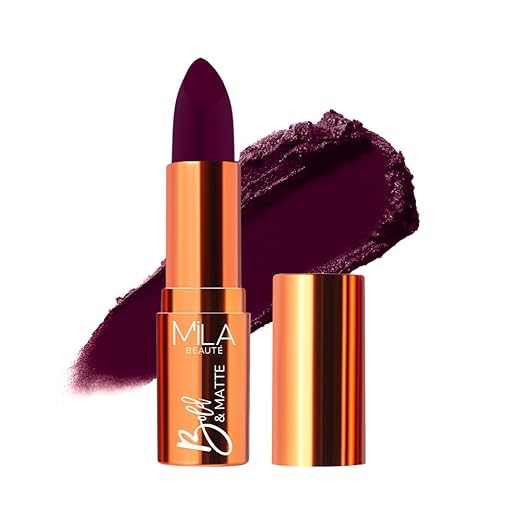Mila Beaute Bold & Matte Long Lasting Lipstick Toxic Love  - 4.2 gms