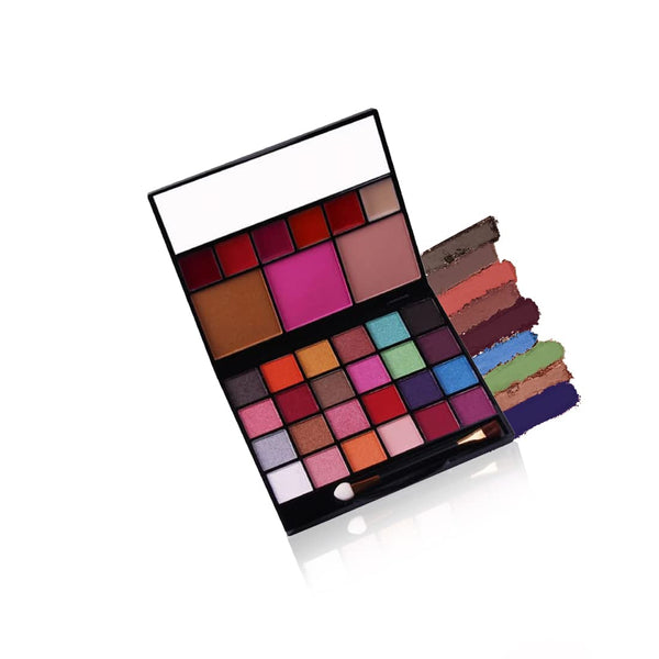 Seven Seas Color Blast Eyeshadow Palette Multicolor Natural - 55 gms