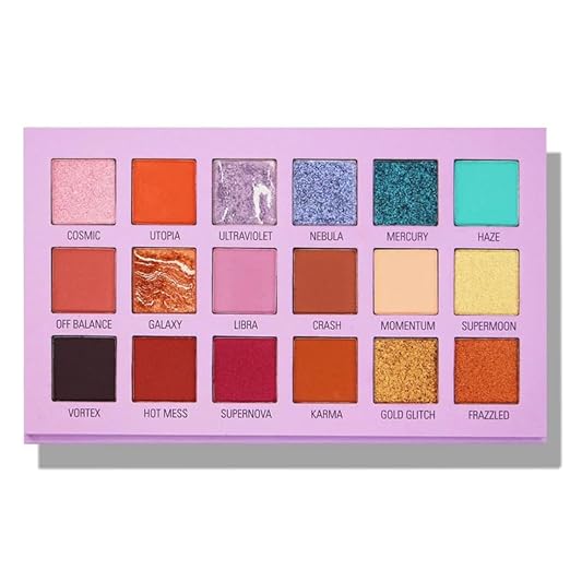 Fashion Colour Mercury Retrograde 18 Eyeshadow Palette - 18 gms