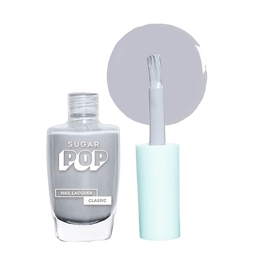 Sugar Pop Nail Lacquer Silver Crown (Grey) - 10 ml