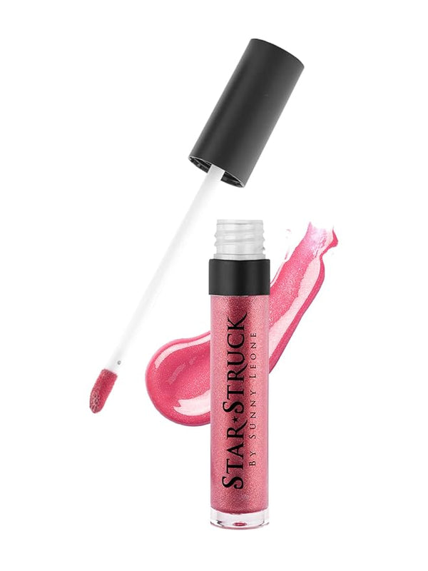 Starstruck By Sunny Leone Glossy Liquid Lip Color Berry Glimmer - 5.5 ml