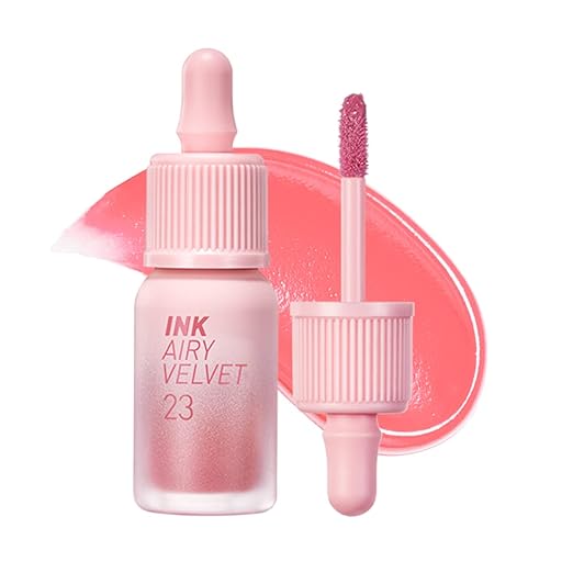 Peripera Ink Airy Velvet Lipstick (023 In The Peachlight) - 4 gms