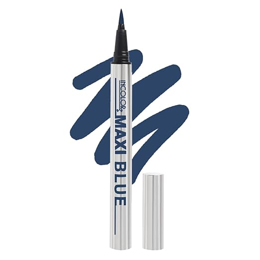 Incolor Ic058 Maxi Long Lasting Smudge Proof Sketch Pen Eyeliner Blue - 2 gms