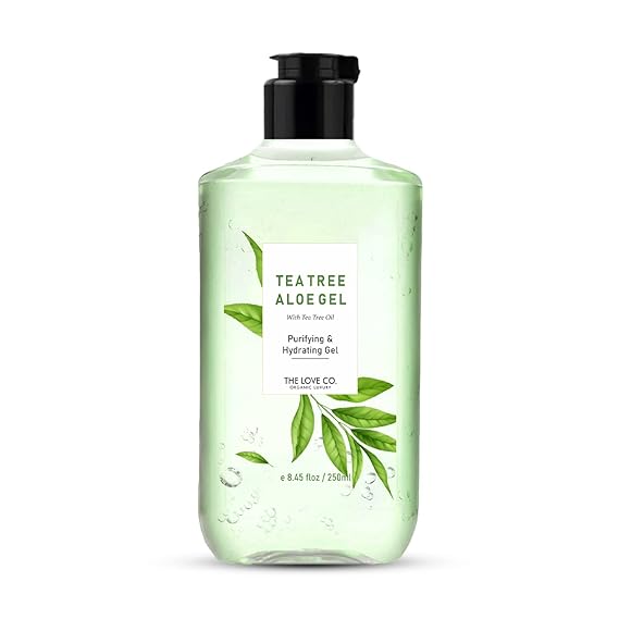 The Love Co Aloe Vera & Tea Tree Oil Gel - 250 ml