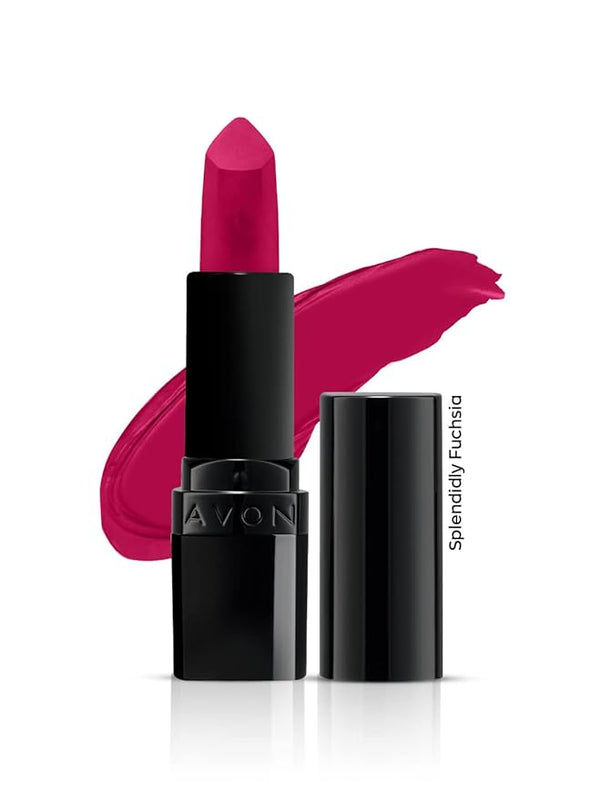 Avon Ultra Perfectly Matte Lipstick Splendidly Fuschia - 4 gms