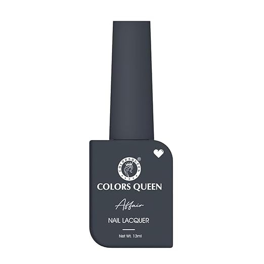 Colors Queen Affair Nail Polish 25 Frost Grey - 13 ml