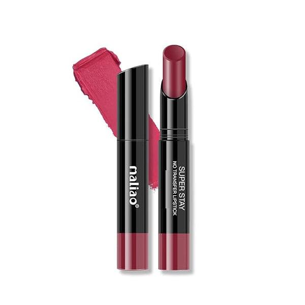 Maliao Super Stay No Transfer Lipstick  (16 Red Fuchsia) - 3.8 gms