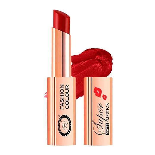 Fashion Colour Super Matte Lipstick Cherry Kiss - 4 gms