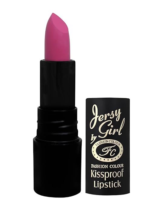Fashion Colour Jersey Girl By Kissproof Matte Lipstick Orange Red - 3.8 gms