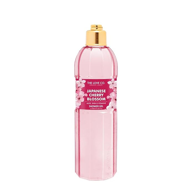 The Love Co. Japanese Cherry Blossom Bath & Shower Gel - 250 ml