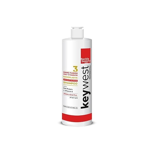 Keywest Professional Nanoplastia Sulfate Free Unscented Conditioner - 250 ml