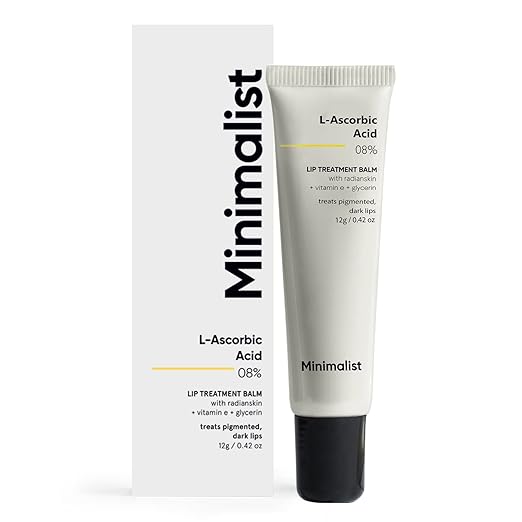 Minimalist L-Ascorbic Acid 8% Lip Treatment Balm - 12 gms