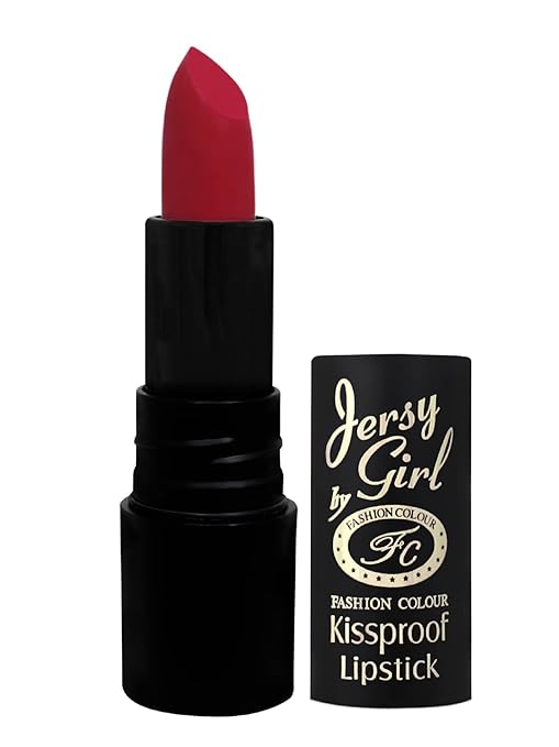 Fashion Colour Jersey Girl By Kissproof Matte Lipstick Maroon - 3.8 gms