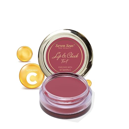 Seven Seas Lip & Cheek Tint Hippie Pink - 8 gms