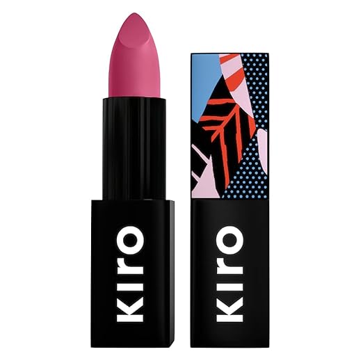 Kiro Lush Moist Matte Lipstick Tulip Bloom (Fresh Pink) - 4.2 gms