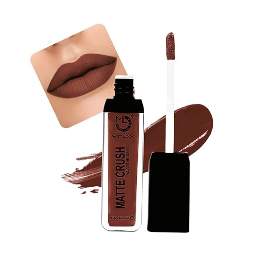 Mattlook Matte Crush Velvet Mousse Lipstick Dark Chocolate - 10 ml