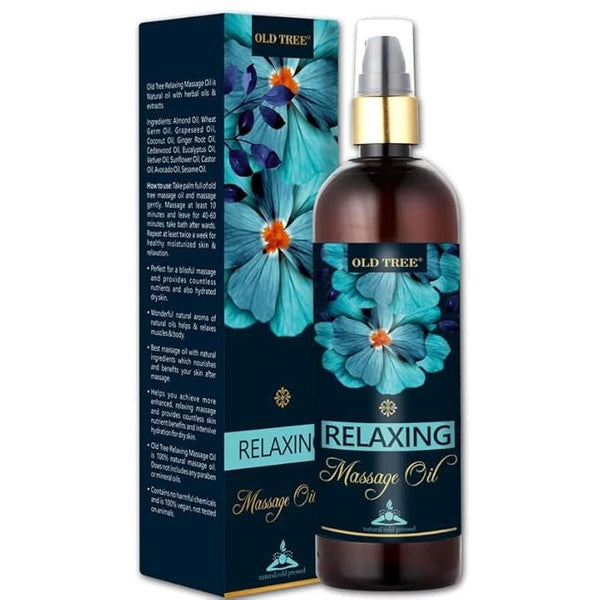 Old Tree Relaxing Body Massage Oil for Men and Women - 250 ml