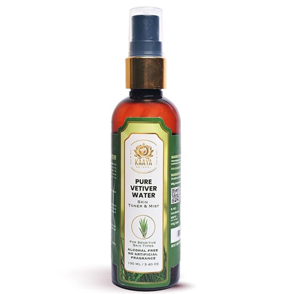 Kaaya Natural Pure Vetiver Water Toner & Mist - 100 ml