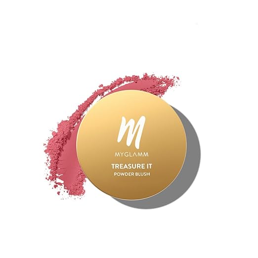 MyGlamm Treasure IT Powder Matte Blush Attraction (Pink Shade) - 4 gms