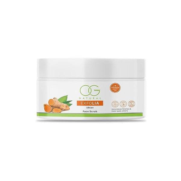 OG BEAUTY Natural Exfolia Ubtan Face Scrub - 125 gms
