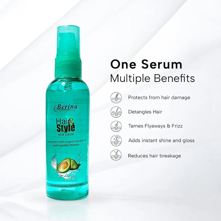 Berina Hair Professional | Berina H&S Hair Serum | Hydrating & Smoothing | 100ml 