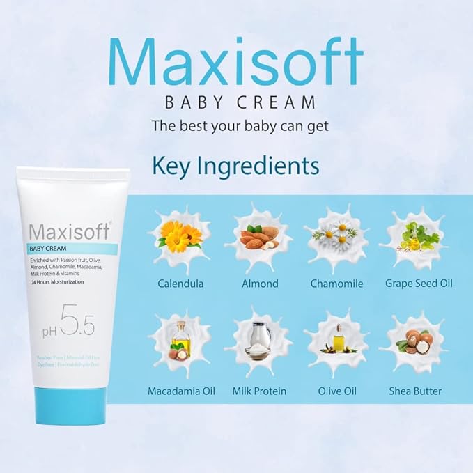 Maxisoft Baby Cream - 50 Gms