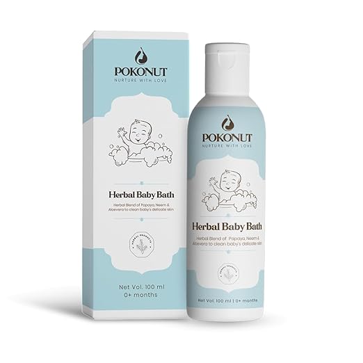 Pokonut Herbal Baby Bath - 100 ml