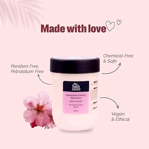 The Bath Store Japanese Cherry Blossom Body Yogurt - 200 gms