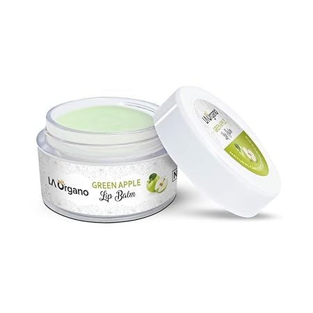 LA Organo Green Apple Lip Balm - 10 gms