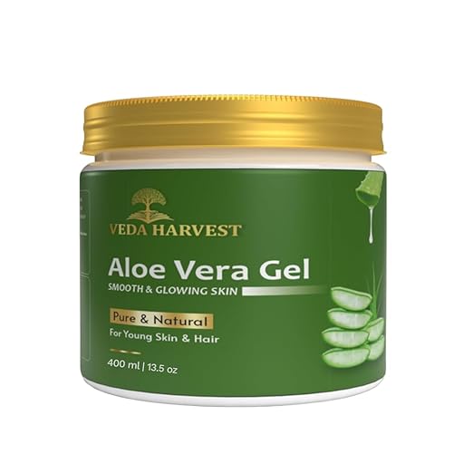 Veda Harvest Aloe Vera Gel Moisturizer - 400 ml