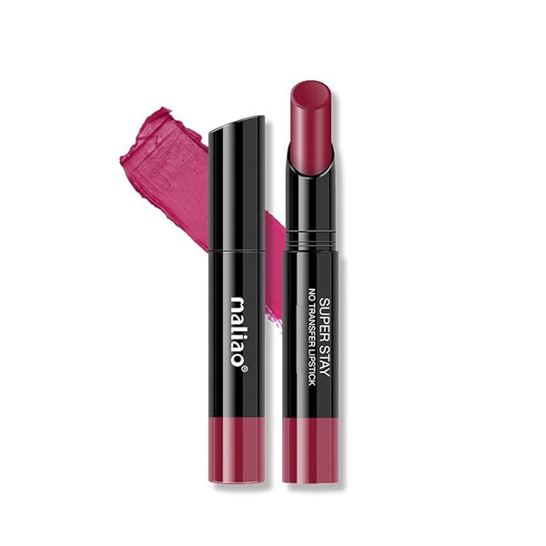 Maliao Super Stay No Transfer Lipstick (09 Rich Maroon) - 3.8 gms