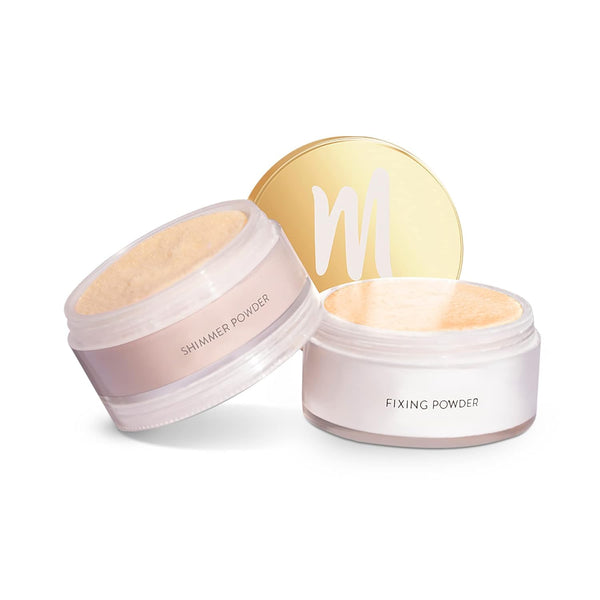 MyGlamm Glow To Glamour Shimmer And Fixing Powder Beige - 20 gms