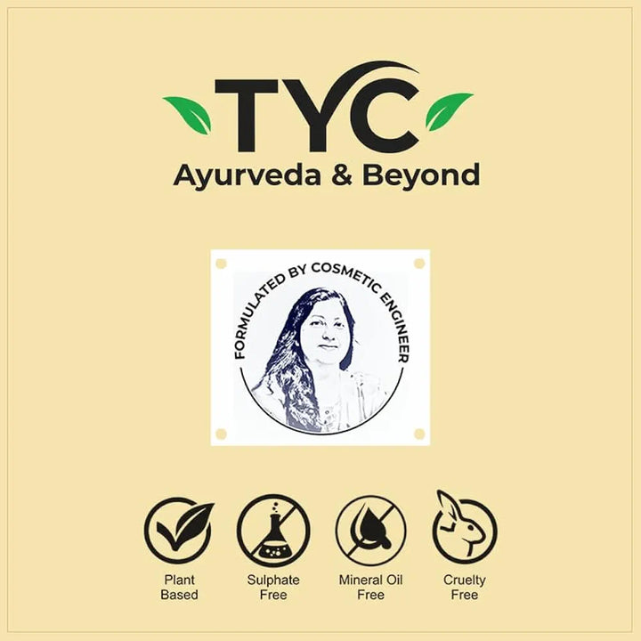 TYC - TRUST YOUR CHOICE Ubtan Bodywash For Cleansing And Skin Brightening With 1% Salicylic Acid And Ubtan Beads, Vegan - 250 Ml 