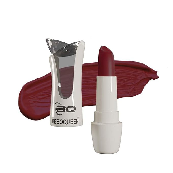 Bebo Queen Long Lasting Crayon Matte Lotus Shape Lipstick Brown - 10 gms
