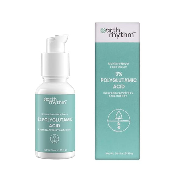 Earth Rhythm 3% Polyglutamic Moisture Boost Face Serum - 30 ml