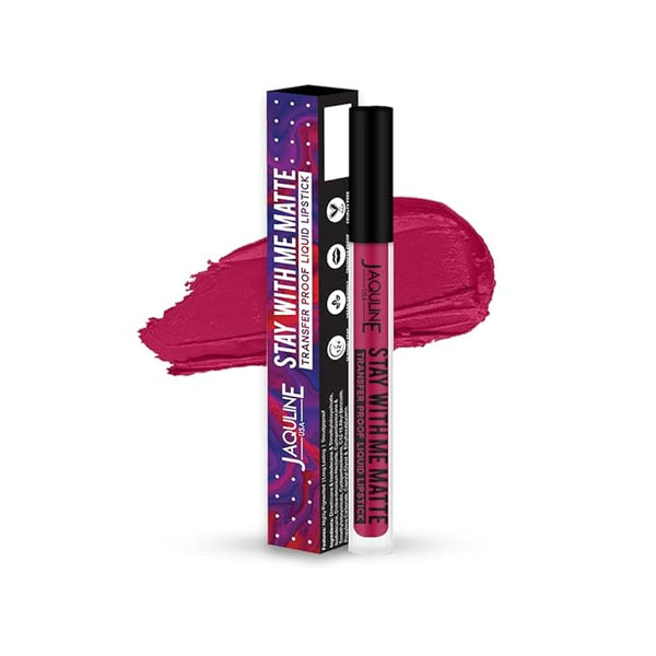 Jaquline USA Stay With Me Liquid Lipstick Born Free - 3 ml