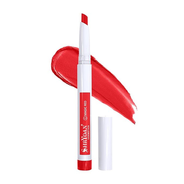 Shryoan Non Transfer 48 Hours Waterproof Lipstick Colour Magic Red - 5 gms