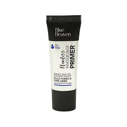 Blue Heaven Flawless Makeup Base Primer For Face - 16 gms