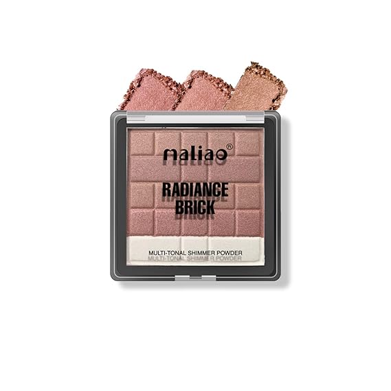 Maliao Radiance Brick Highlighter (02 Shade) - 10 gms