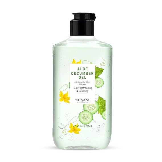 The Love Co. Aloe Vera & Cucumber Extract Gel - 250 ml