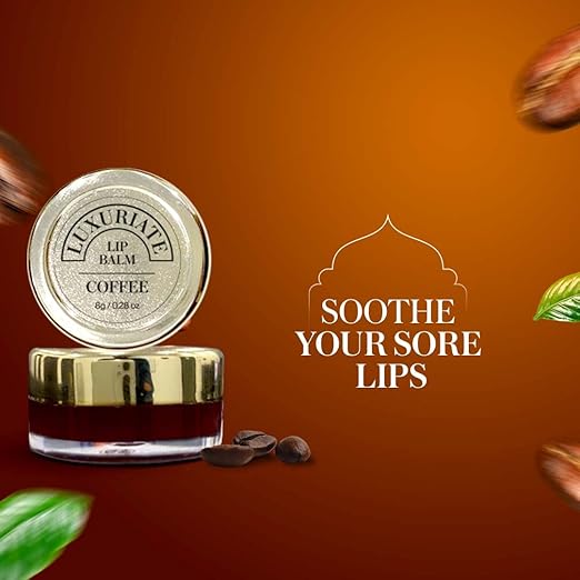 Luxuriate Coffee Lip Balm - 8 gms