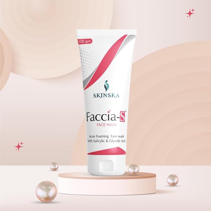 Skinska Naturals  Anti-acne Faccia-s Face Wash - 100 Ml